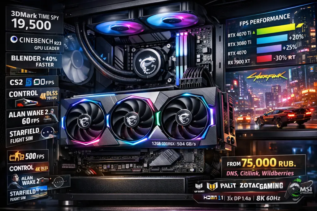 4070 ti видеокарта купить: подробный обзор, сравнение характеристик, рекомендации по выбору и покупке, производительность в играх, совместимость с ПК и советы перед заказом